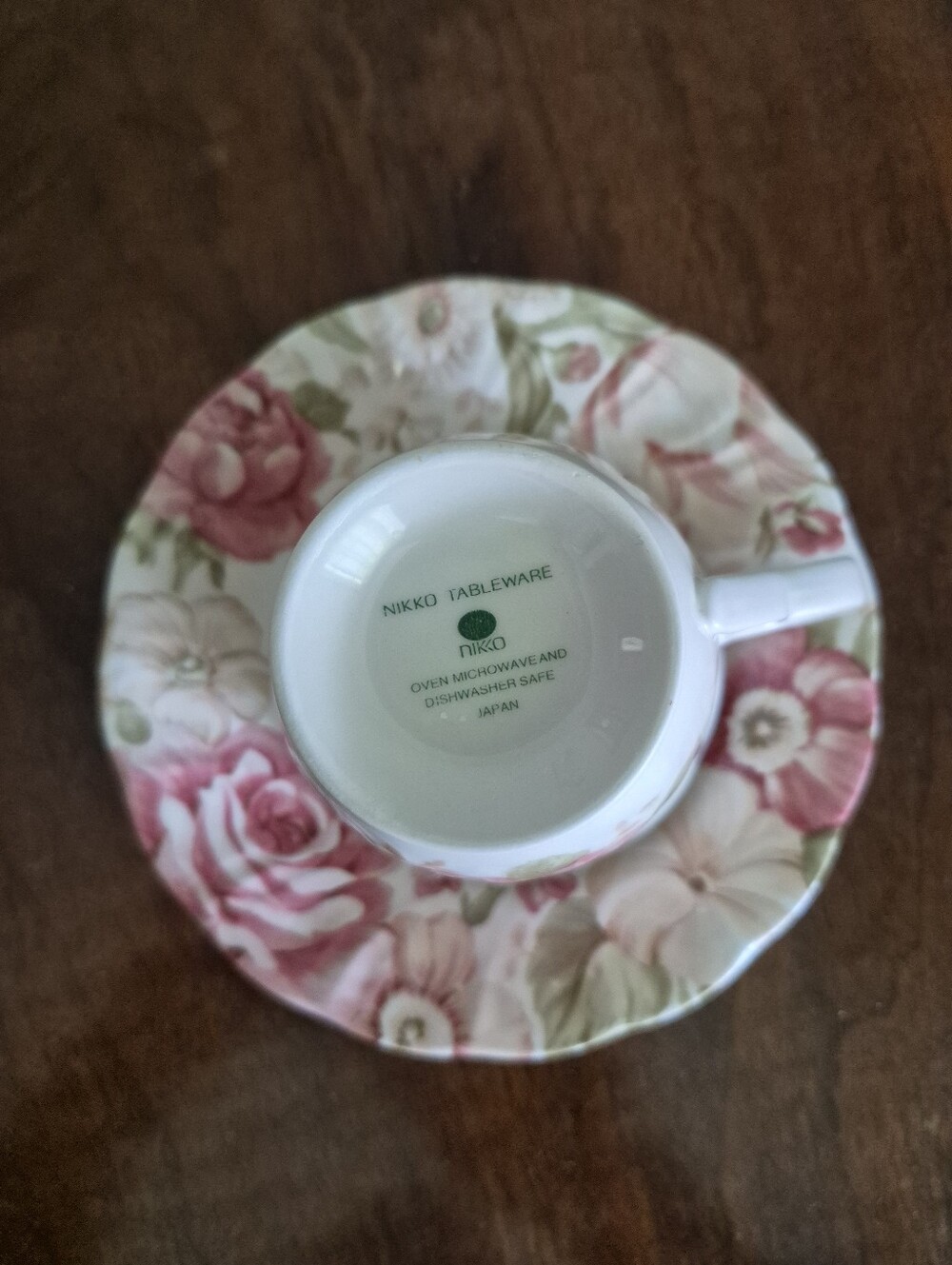 Replace Vintage Nikko Summer Glade Tea Cup & Saucer | Discont | Made in Japan - Picture 3 of 5